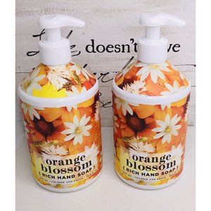 Hand Soap Home & Body Orange Blossom Rich 21.5 fl oz Each Set 2